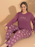 Boyraz ML-01244 Kadın Battal Pijama Takımı