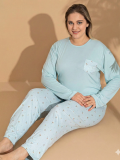 Boyraz ML-01096 Kadın Battal Pijama Takımı
