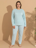 Boyraz ML-01096 Kadın Battal Pijama Takımı