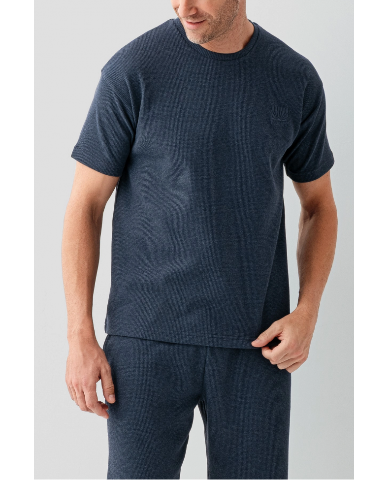 RolyPoly 3725-S Erkek O Yaka Bermuda Takım