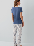 Pierre Cardin 9214-S Kadın Kısa Kol Pijama Takımı
