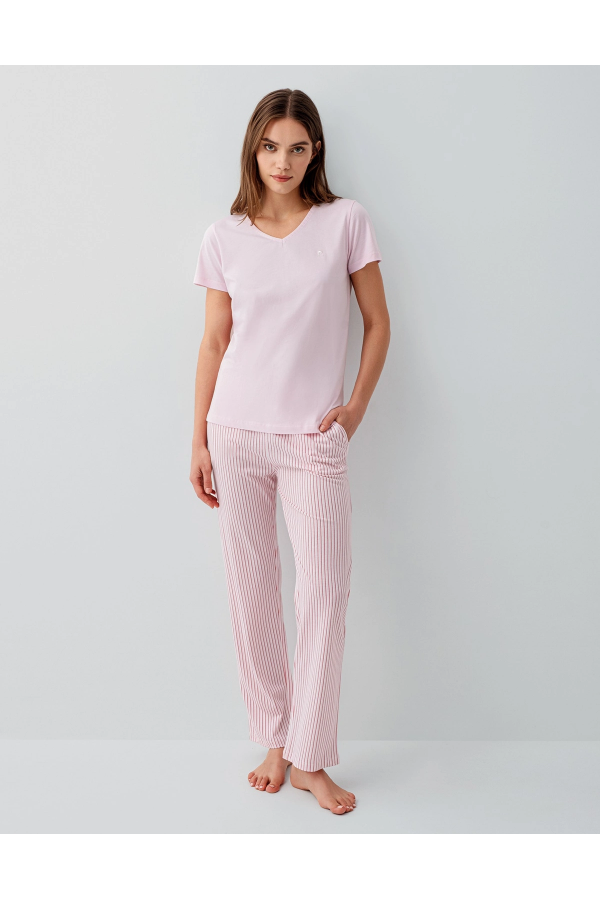 Pierre Cardin 9202-S Kısa Kol Pijama Takımı