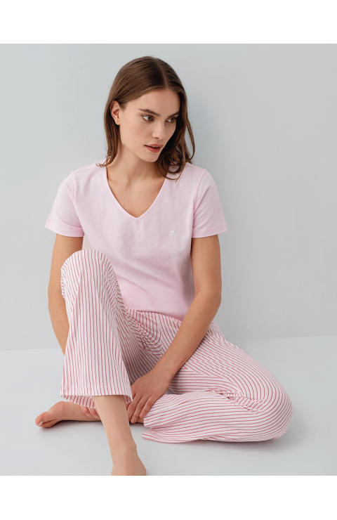 Pierre Cardin 9202-S Kısa Kol Pijama Takımı