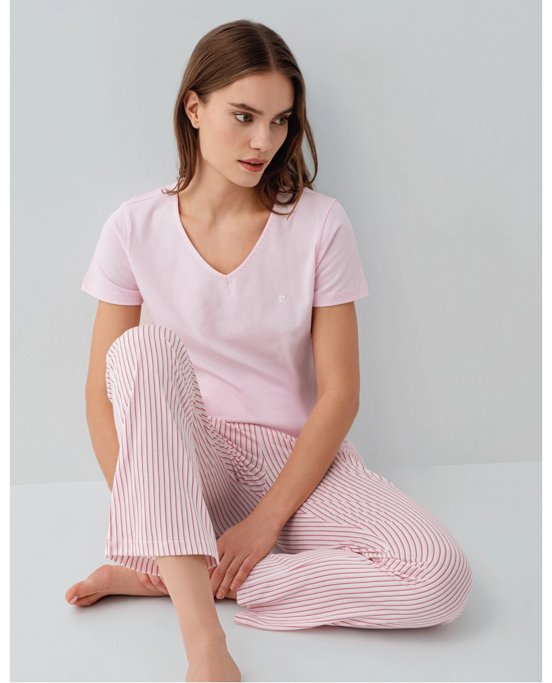 Pierre Cardin 9202-S Kısa Kol Pijama Takımı