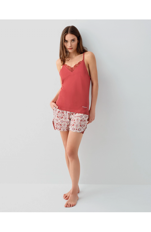 Pierre Cardin 9197-S Askılı Şort Takım