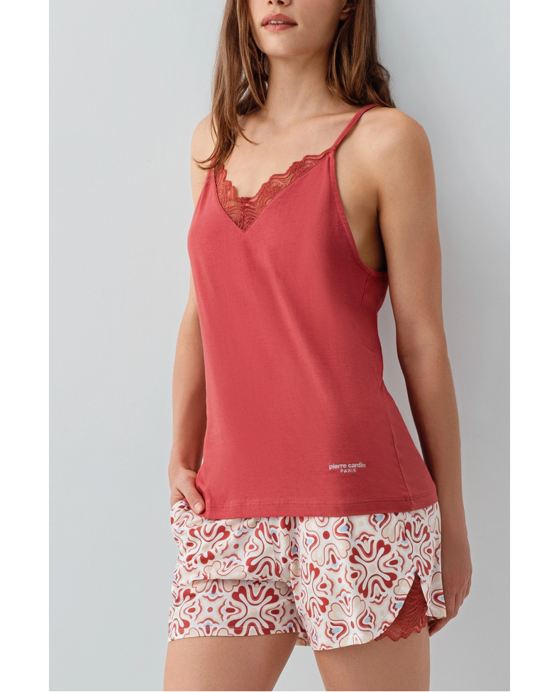 Pierre Cardin 9197-S Askılı Şort Takım