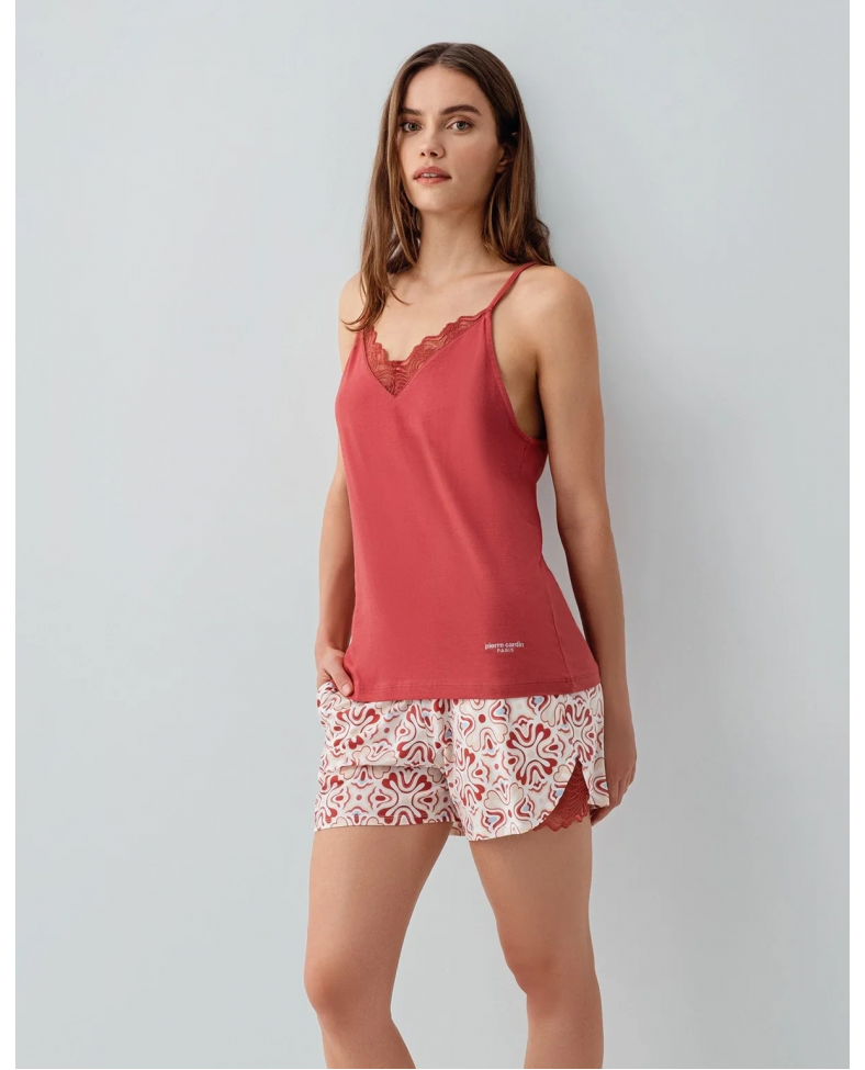 Pierre Cardin 9197-S Askılı Şort Takım