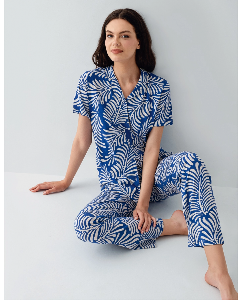 Arnetta 3607-S Kadın Gömlek Pijama Takım