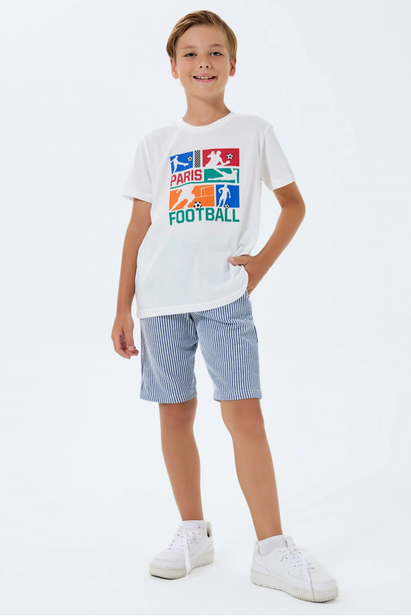 RolyPoly 3755-2 Erkek Çocuk Bermuda Takım