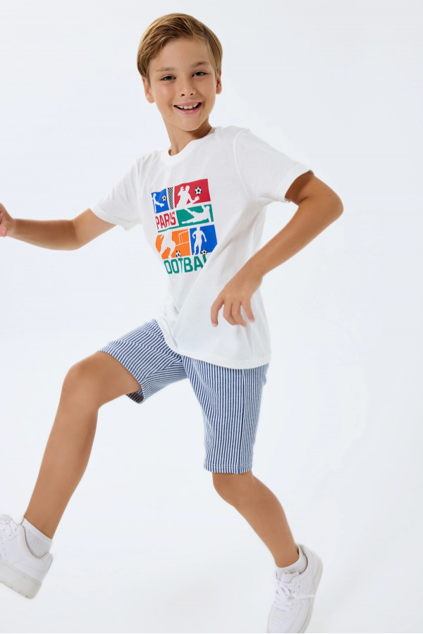 RolyPoly 3755-2 Erkek Çocuk Bermuda Takım