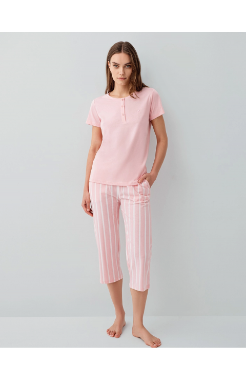 Pierre Cardin 9151-X Kadın Kapri İkili Takım