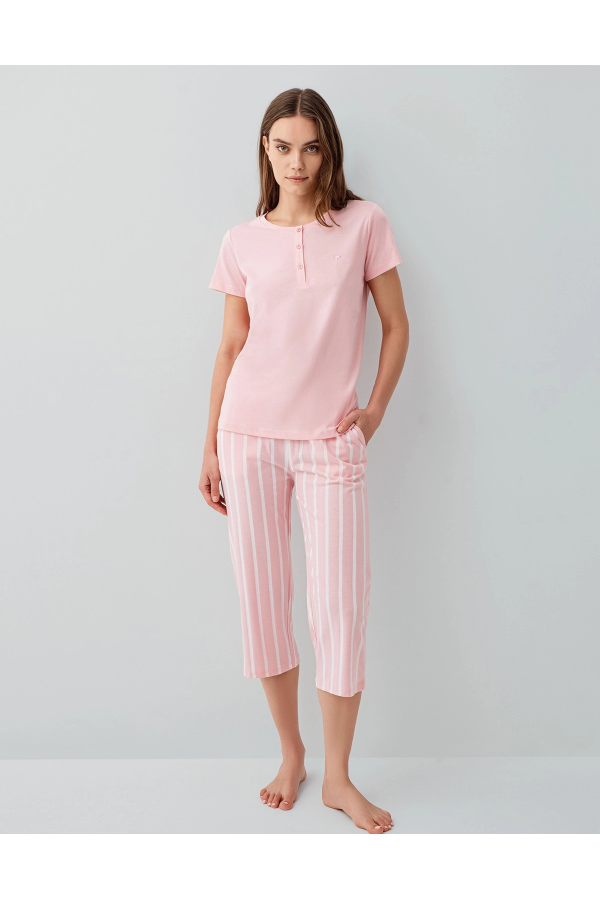 Pierre Cardin 9151-X Kadın Kapri İkili Takım