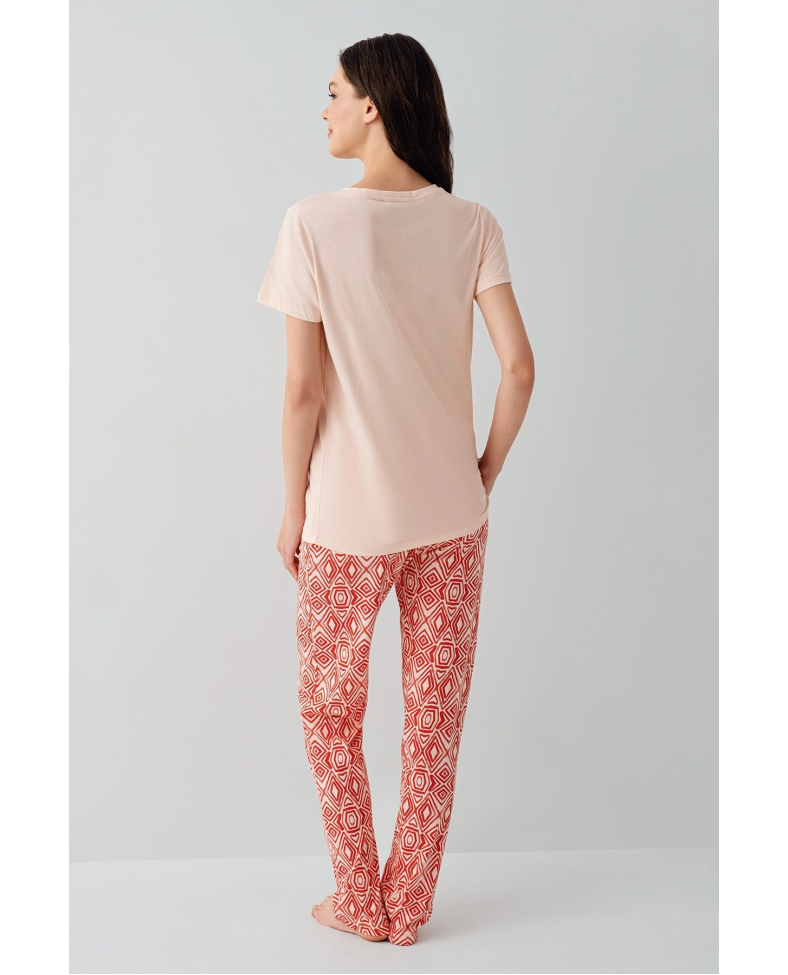 Arnetta 3611-X Kadın Kısa Kol Pijama Takım