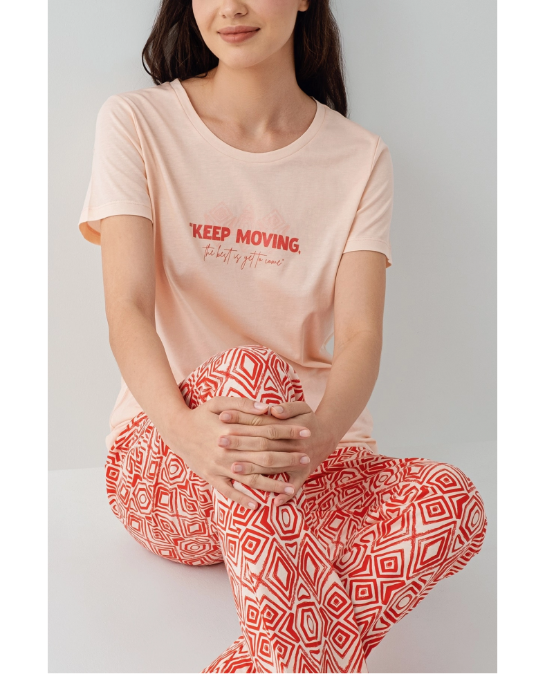 Arnetta 3611-X Kadın Kısa Kol Pijama Takım