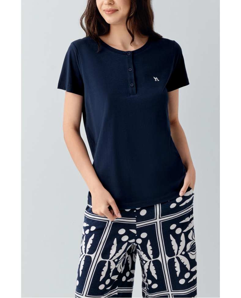 Arnetta 3566-X Kadın Kapri Takım Somersan Giyim | Kadın, Erkek ve Çocuk Moda