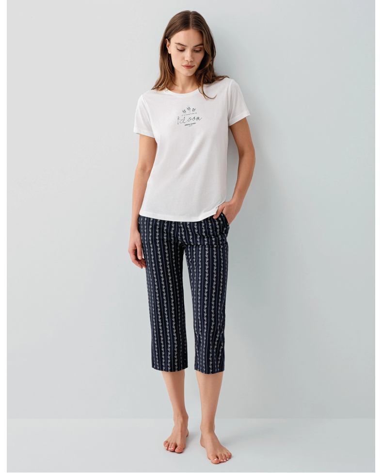 Pierre Cardin 9207-X Kadın Battal Kapri İkili Takım