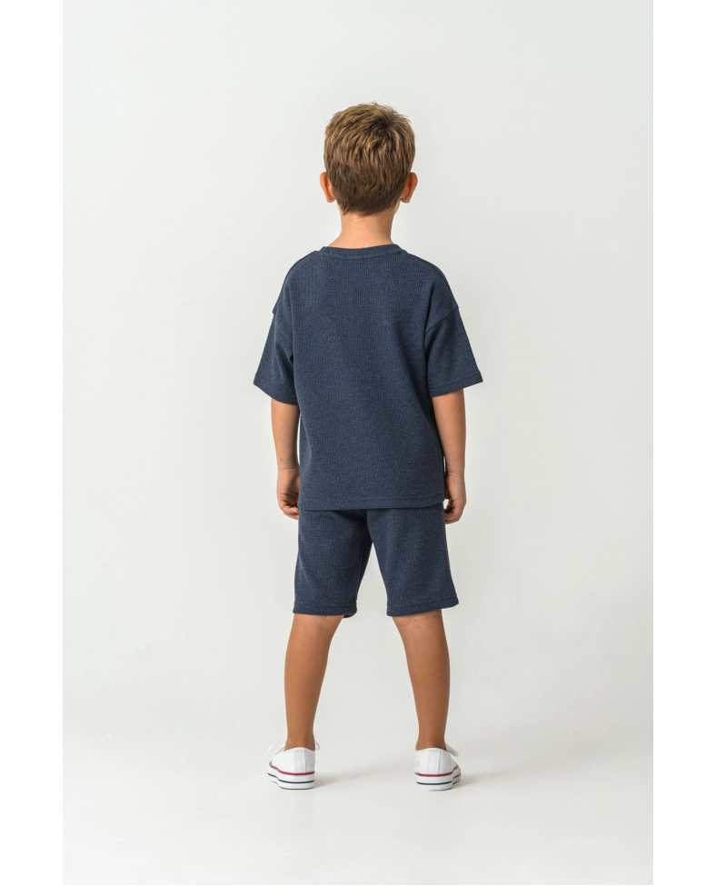 RolyPoly 3725-G Erkek Çocukl Bermuda Takım Somersan Giyim | Kadın, Erkek ve Çocuk Moda