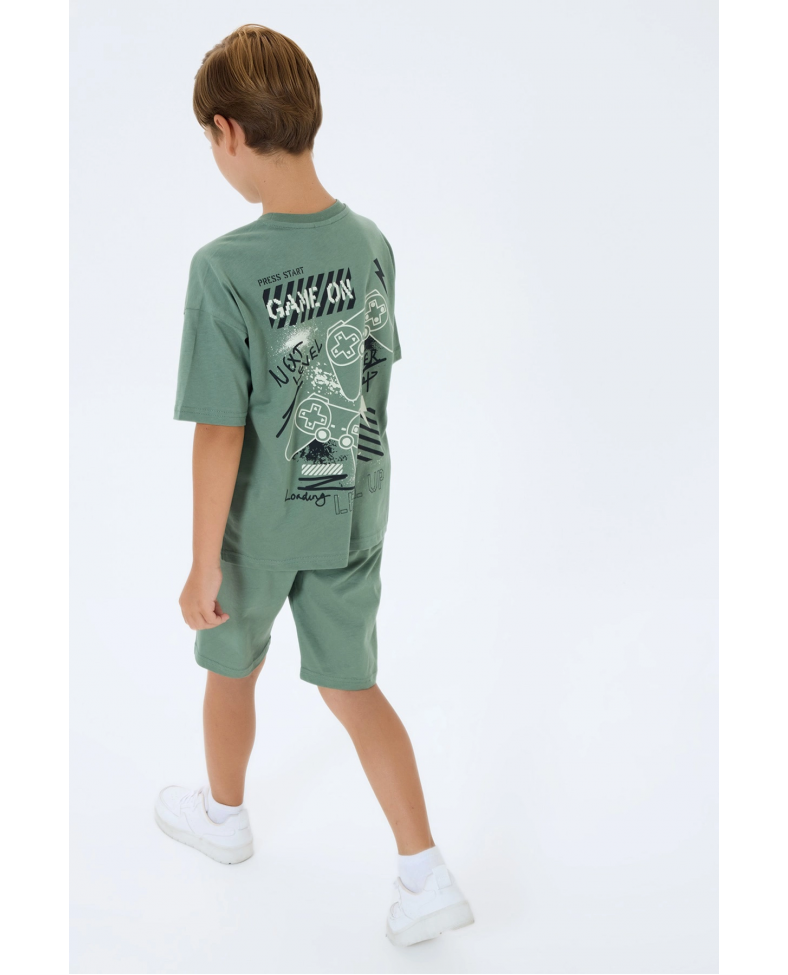 RolyPoly 3758-G Erkek Garson Bermuda Takım Somersan Giyim | Kadın, Erkek ve Çocuk Moda