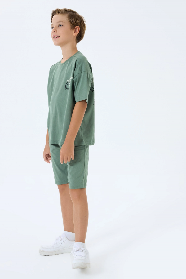 RolyPoly 3758-G Erkek Garson Bermuda Takım