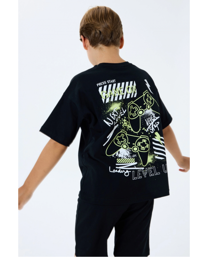 RolyPoly 3758-2Erkek Çocuk Bermuda Takım Somersan Giyim | Kadın, Erkek ve Çocuk Moda