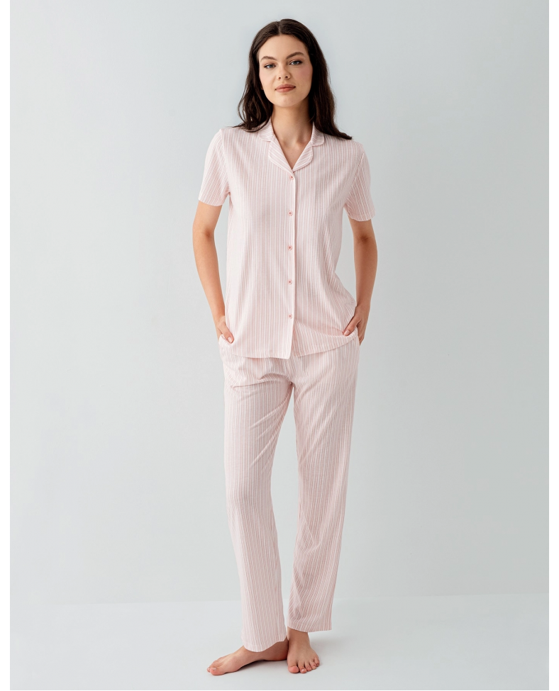 Arnetta 3594-S Kadın Gömlek Pijama Takım Somersan Giyim | Kadın, Erkek ve Çocuk Moda