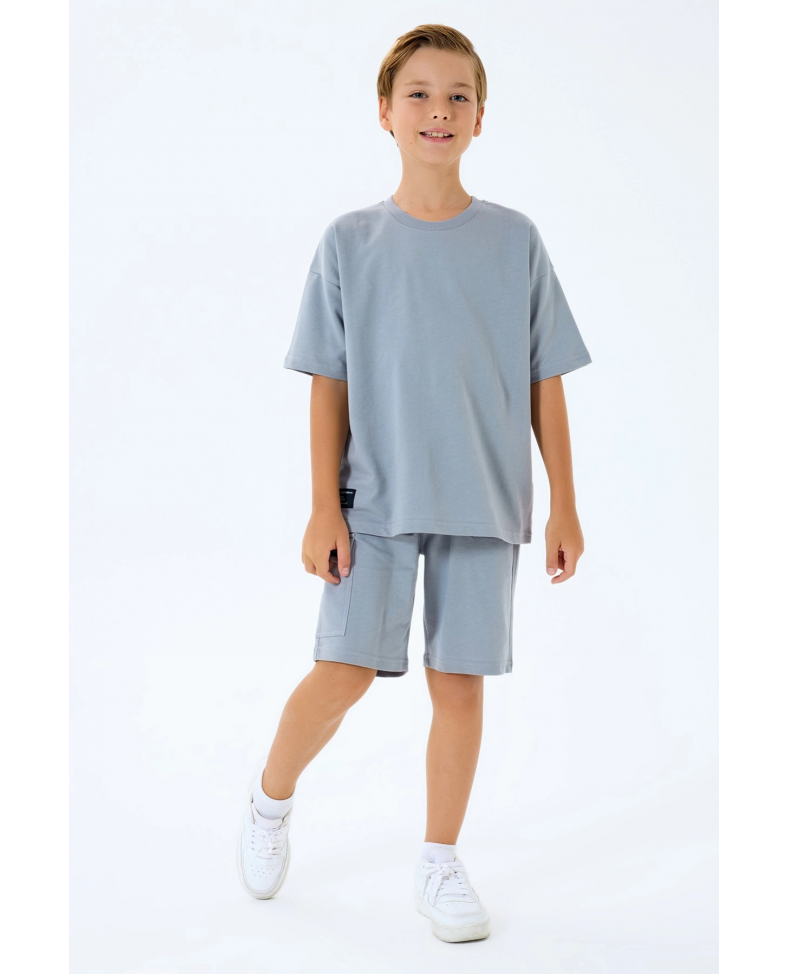 RolyPoly 3765-G Erkek Garson Kargo Bermuda Takım Somersan Giyim | Kadın, Erkek ve Çocuk Moda