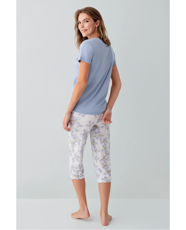 Arnetta 3623-X Kadın Battal Kapri Takım Somersan Giyim | Kadın, Erkek ve Çocuk Moda