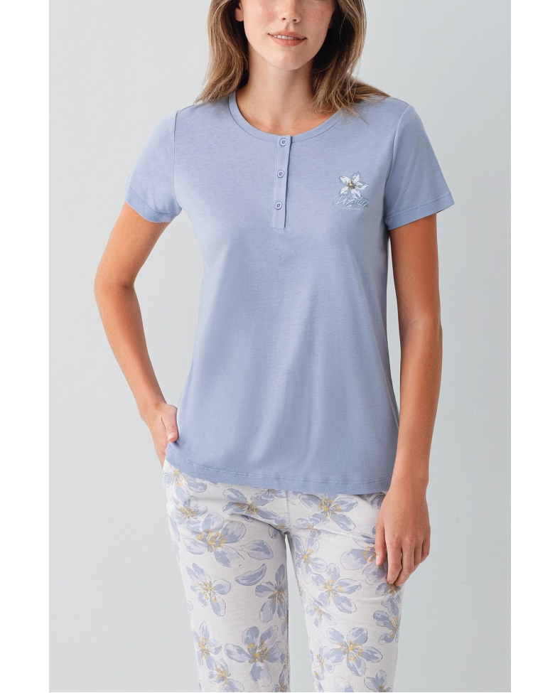 Arnetta 3623-X Kadın Battal Kapri Takım Somersan Giyim | Kadın, Erkek ve Çocuk Moda