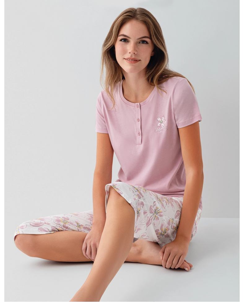 Arnetta 3623-X Kadın Battal Kapri Takım Somersan Giyim | Kadın, Erkek ve Çocuk Moda