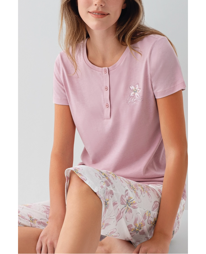 Arnetta 3623-X Kadın Battal Kapri Takım Somersan Giyim | Kadın, Erkek ve Çocuk Moda