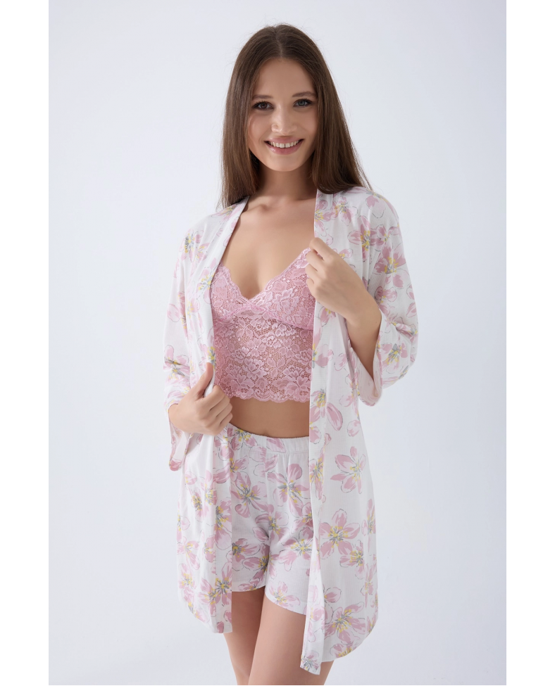 Arnetta 3625-S Kadın 3Lü Takım Somersan Giyim | Kadın, Erkek ve Çocuk Moda