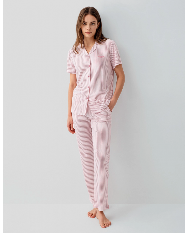 Pierre Cardin 9204-S Kadın Gömlek Pijama Takım