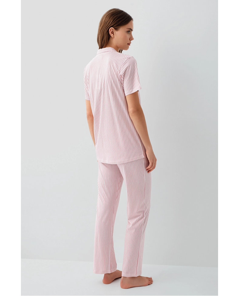 Pierre Cardin 9204-S Kadın Gömlek Pijama Takım