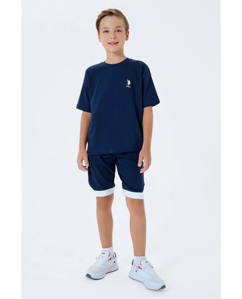 US Polo 2403-G Erkek Garson Bermuda Takım