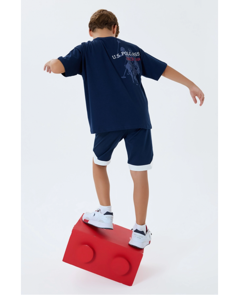 US Polo 2403-G Erkek Garson Bermuda Takım