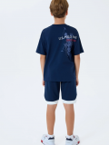 US Polo 2403-4 Erkek Çocuk Bermuda Takım