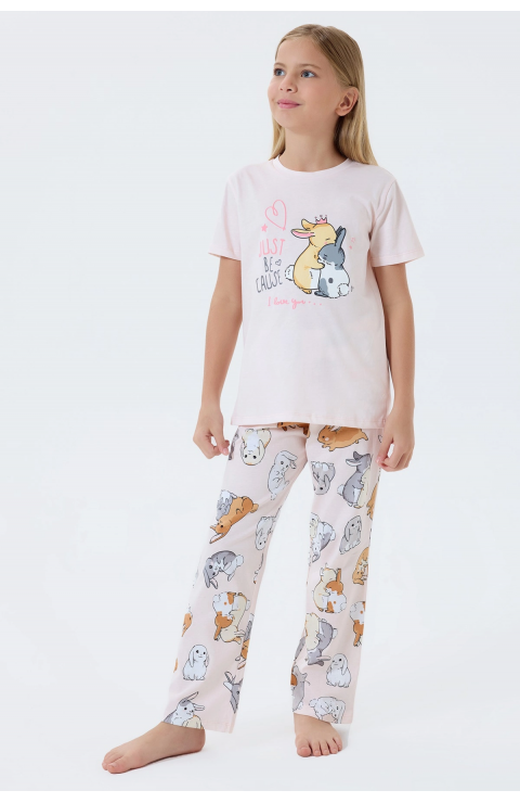 RolyPoly 3774-G Kız Garson Pijama Takım