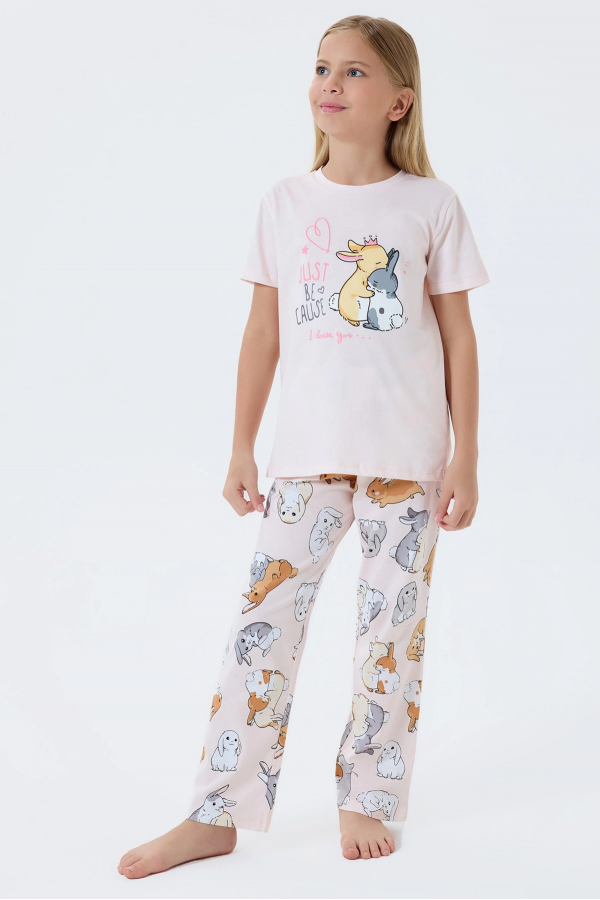 RolyPoly 3774-G Kız Garson Pijama Takım