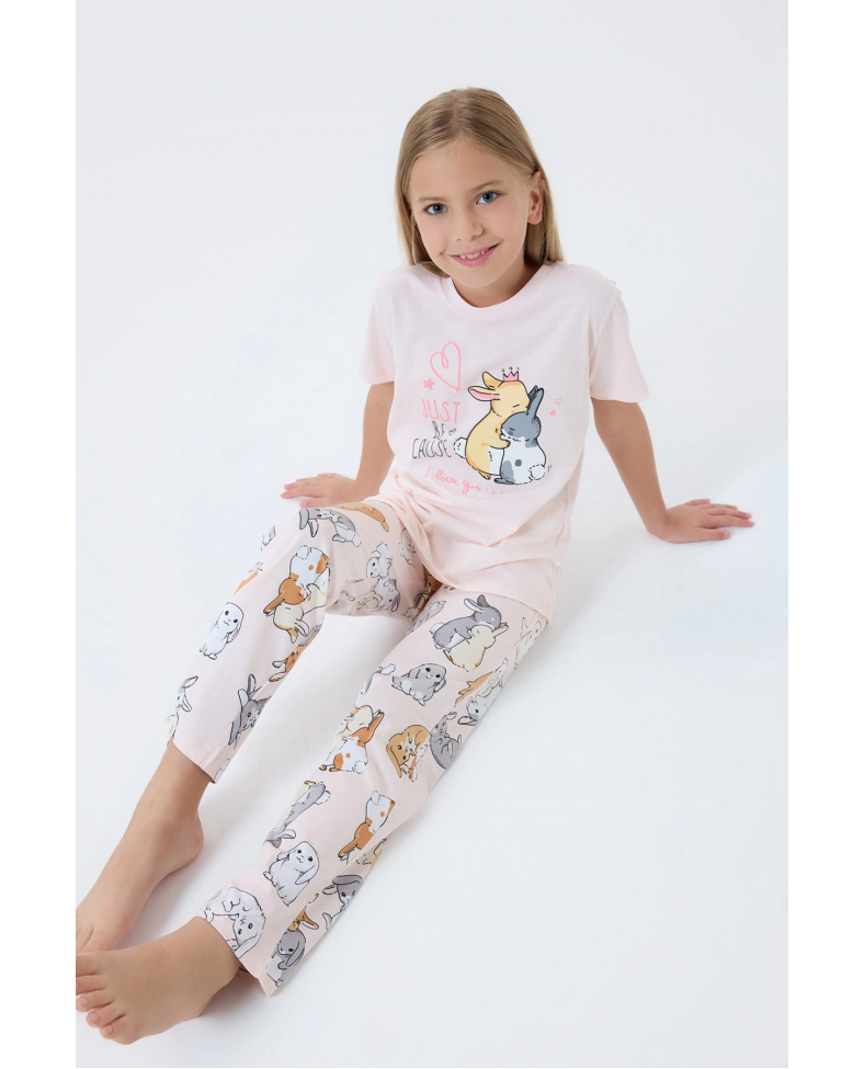 RolyPoly 3774-G Kız Garson Pijama Takım