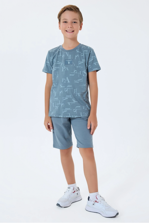 US Polo 2411-G Erkek Garson Bermuda Takım