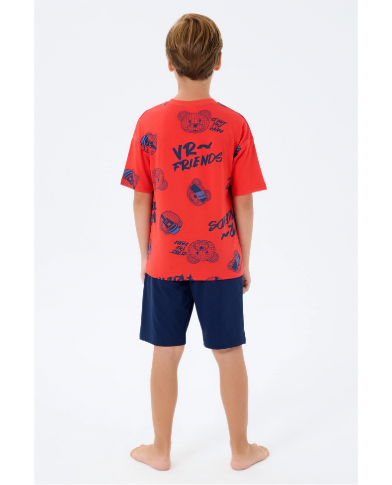 RolyPoly 3751-2 Erkek Çocuk Bermuda Takım Somersan Giyim | Kadın, Erkek ve Çocuk Moda