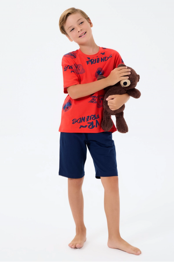 RolyPoly 3751-2 Erkek Çocuk Bermuda Takım