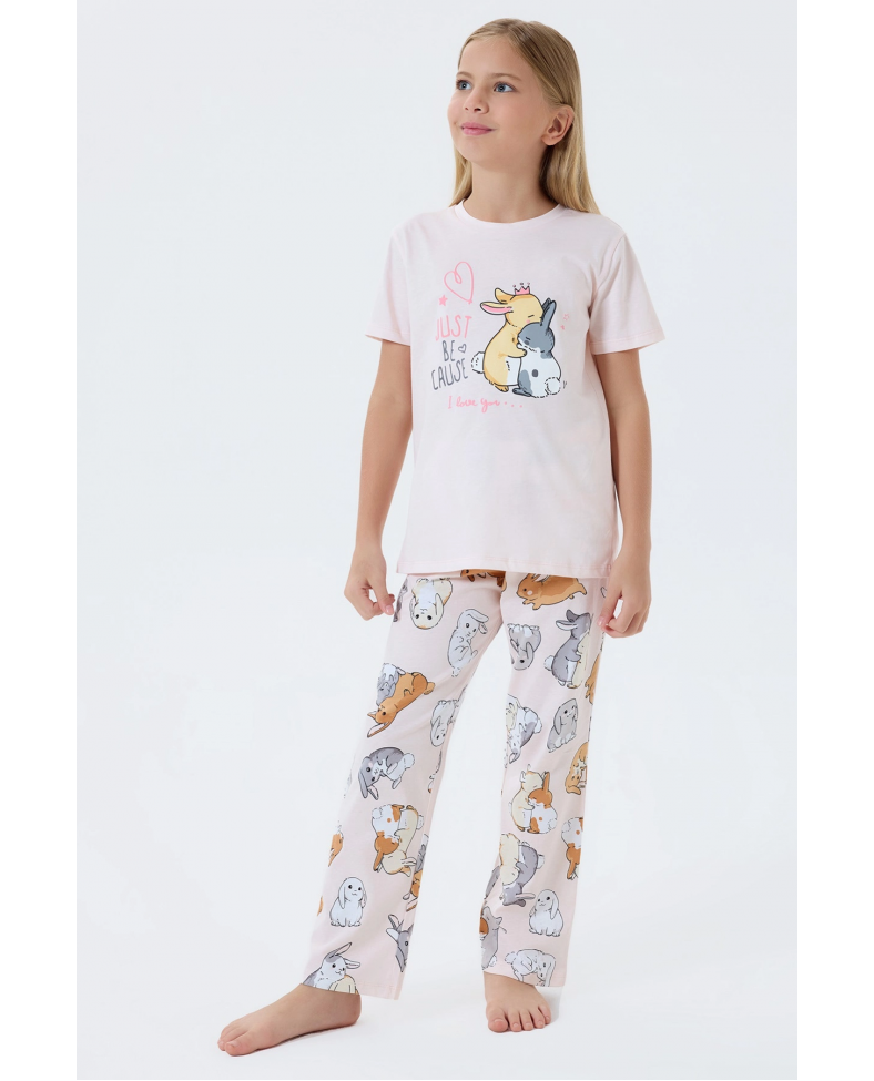 RolyPoly 3774-2 Kız Çocuk Pijama Takım