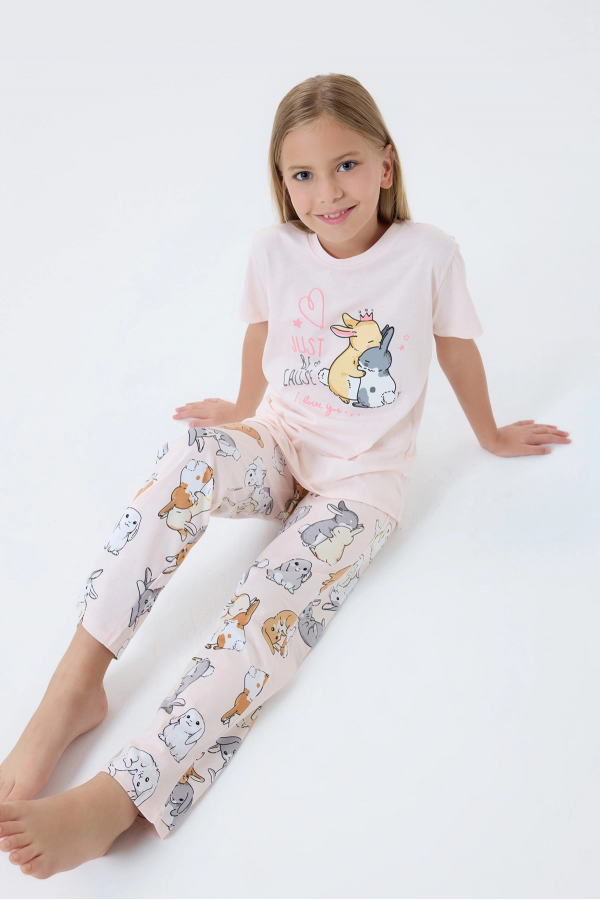 RolyPoly 3774-2 Kız Çocuk Pijama Takım