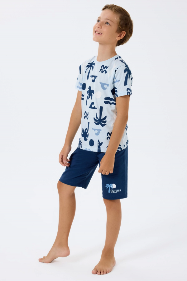 RolyPoly 3754-2 Erkek Çocuk Pijama Takımı