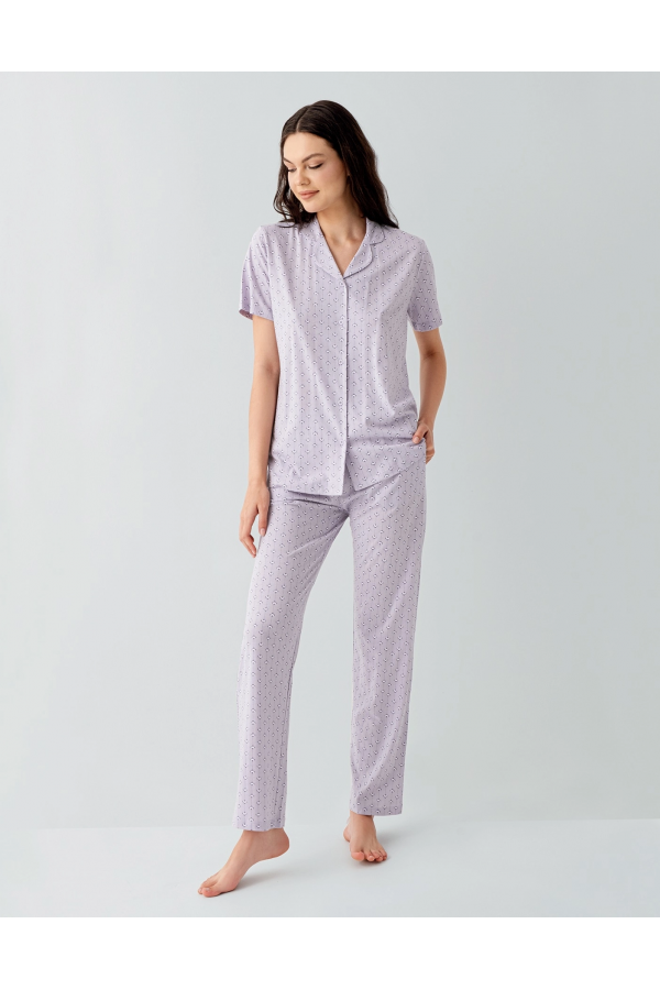 Arnetta 3552-S Kadın Gömlek Pijama Takım