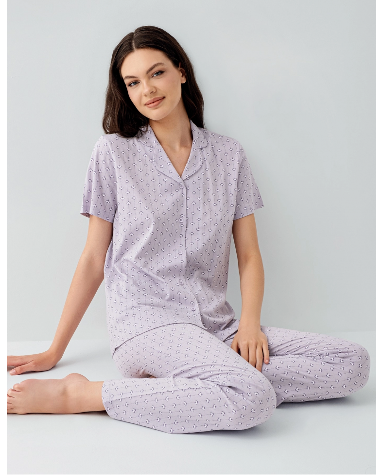 Arnetta 3552-S Kadın Gömlek Pijama Takım Somersan Giyim | Kadın, Erkek ve Çocuk Moda