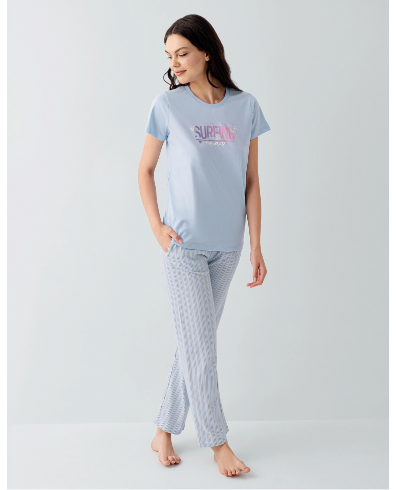 Arnetta 3598-S Kısa Kol Pijama Takımı