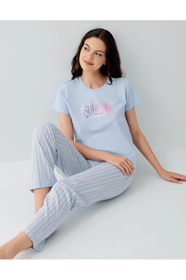 Arnetta 3598-S Kısa Kol Pijama Takımı