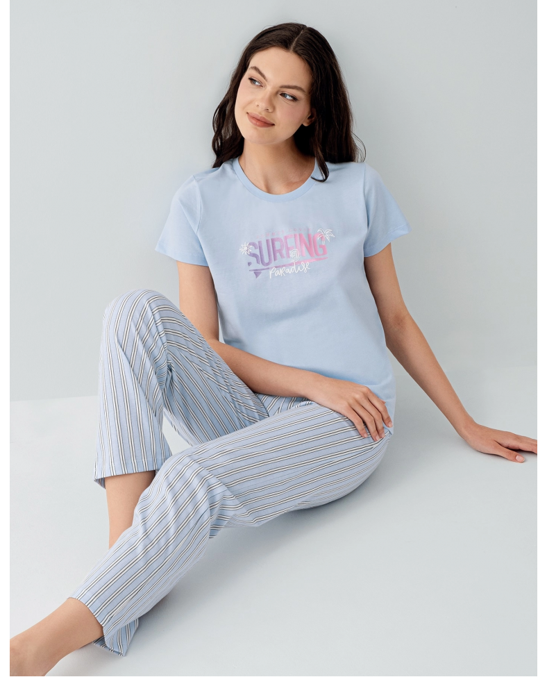 Arnetta 3598-S Kısa Kol Pijama Takımı